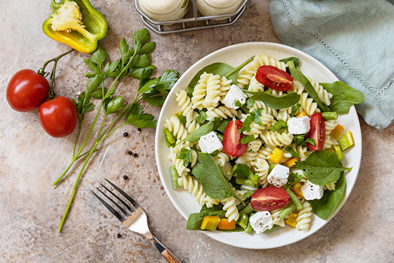 Gut Friendly Pasta Salad