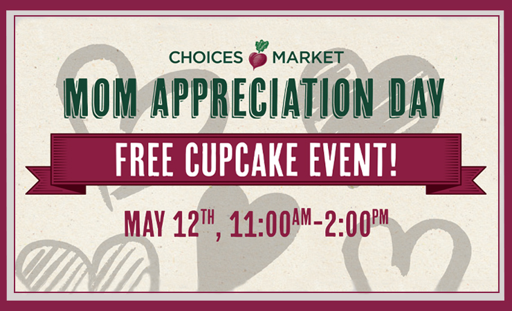 Free Cupcakes for Mother's Day!