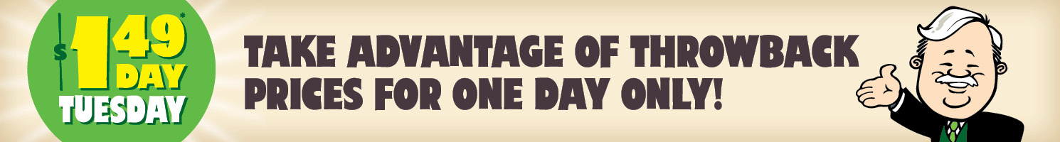 Dollar forty nine Day Tuesday