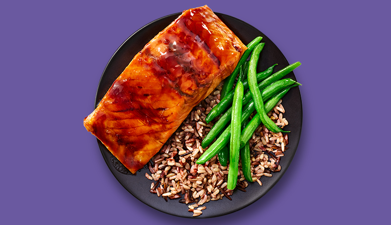 Teriyaki Grilled Salmon 