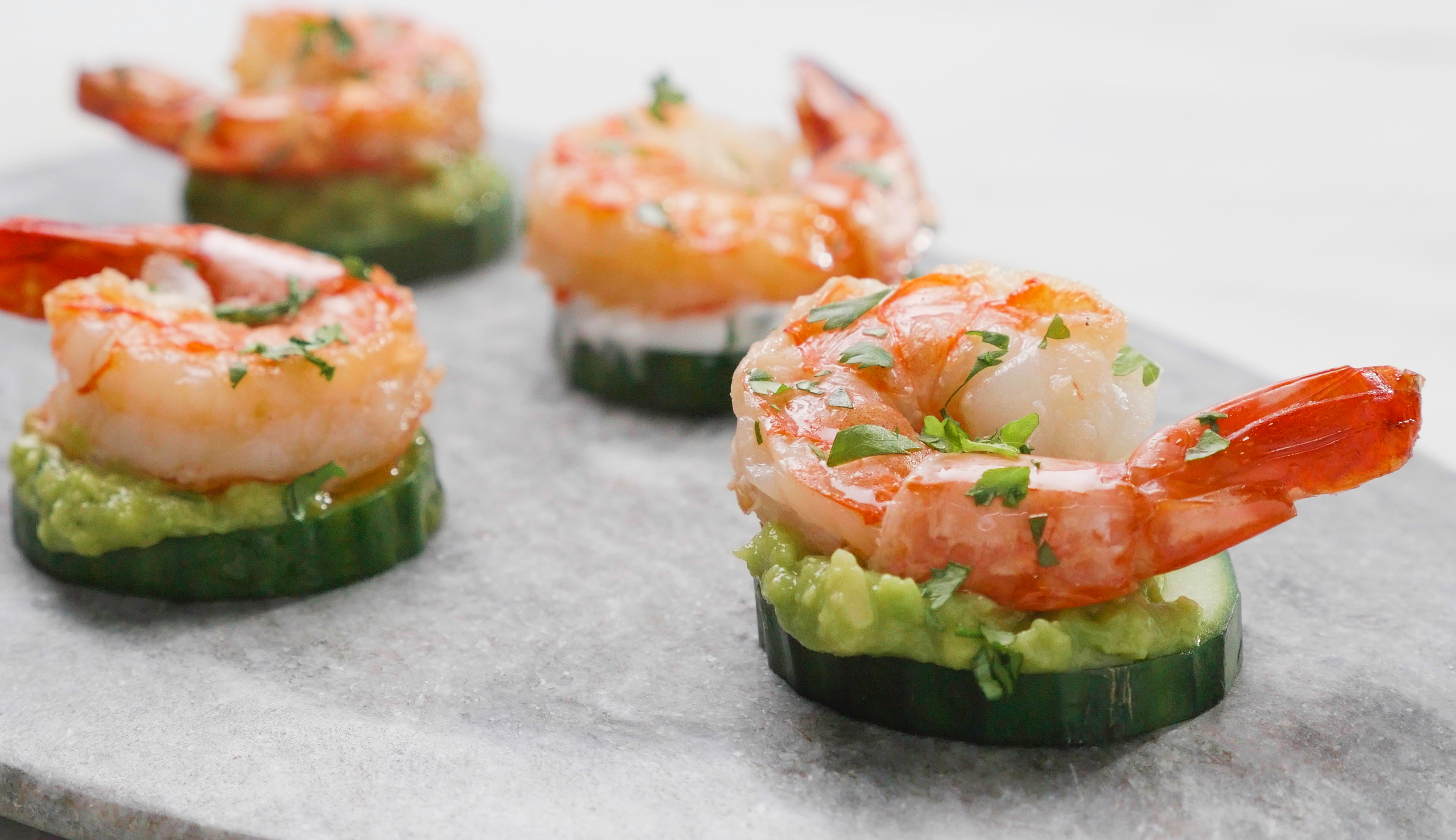 Urban Fare's Prawn Cucumber Bites