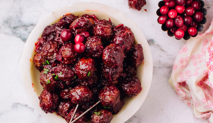 Cranberry Meatballs