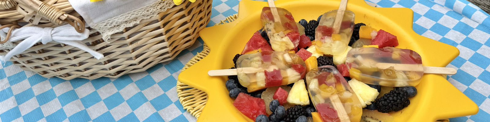 Jello Fruit Popsicles