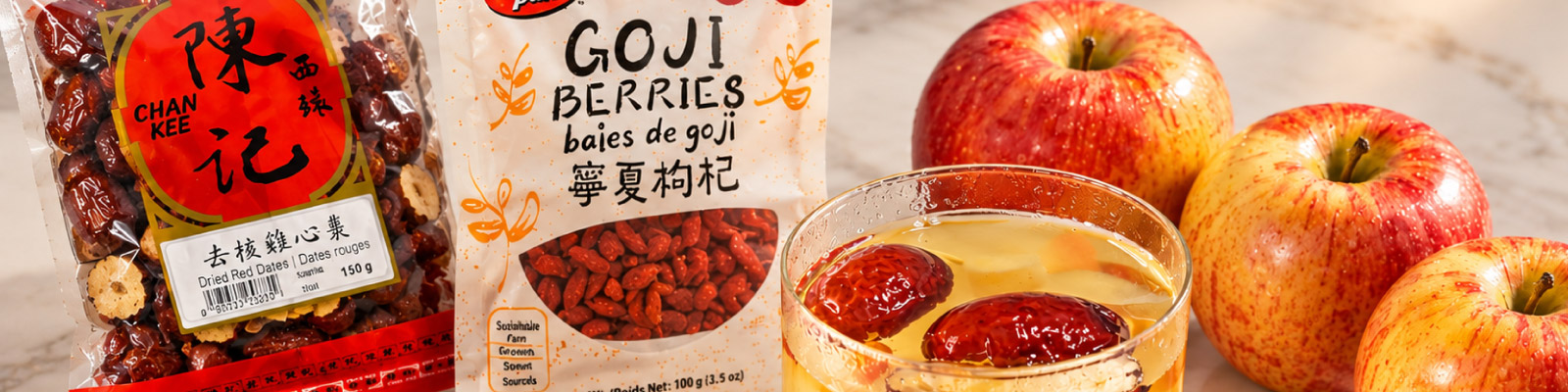 Goji Berry Apple Tea