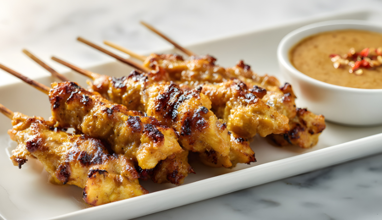 Thai Peanut Chicken Satay