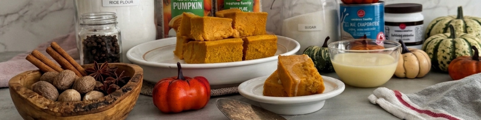 Pumpkin Butter Mochi