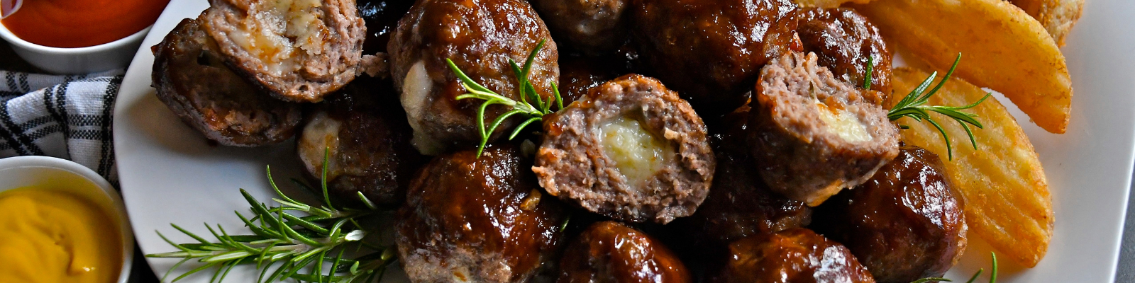 Bacon Cheeseburger Meatballs