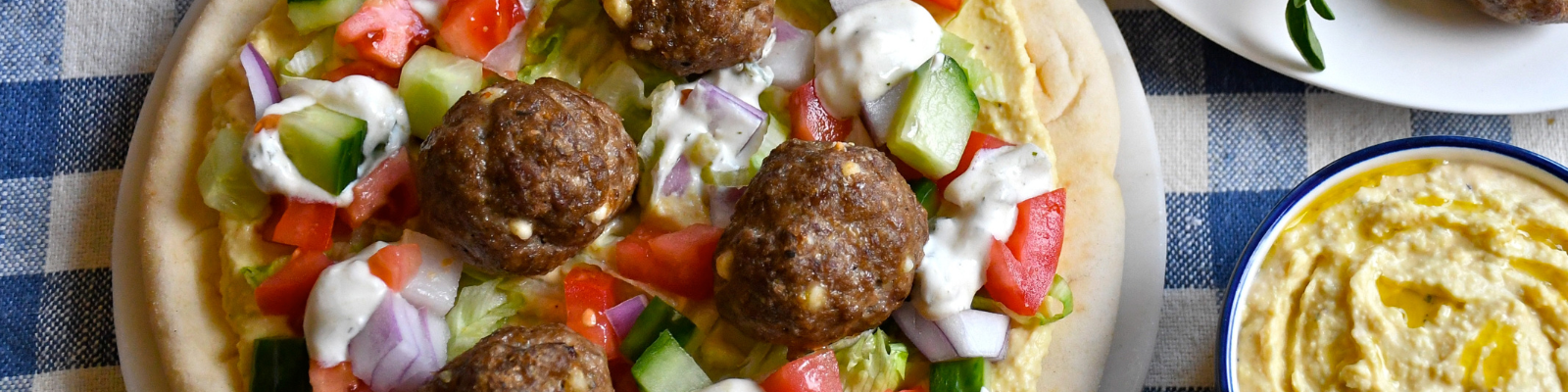 Family-style Meatball Souvlaki 