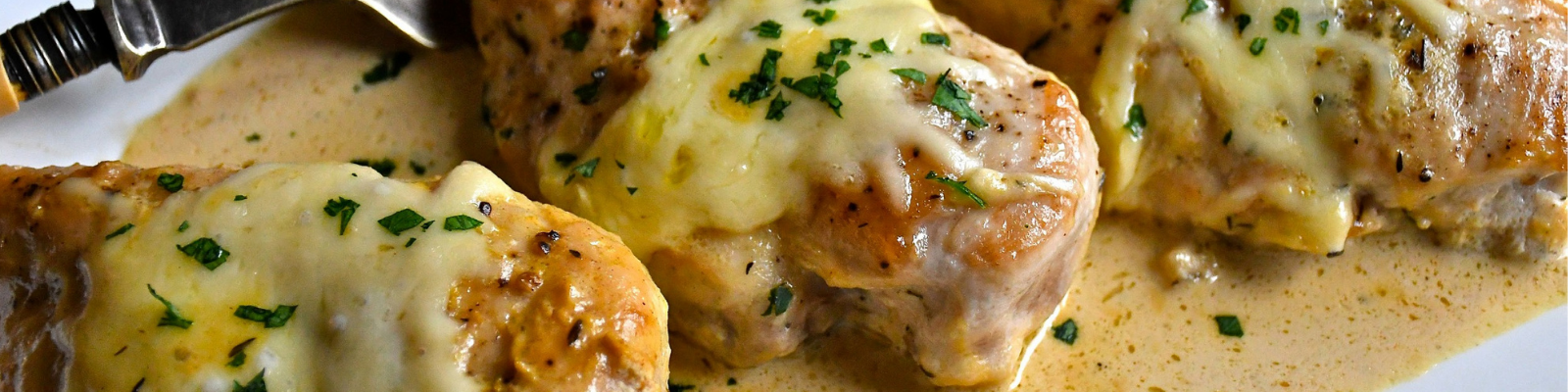 Creamy Dijon Chicken with Swiss Cheese