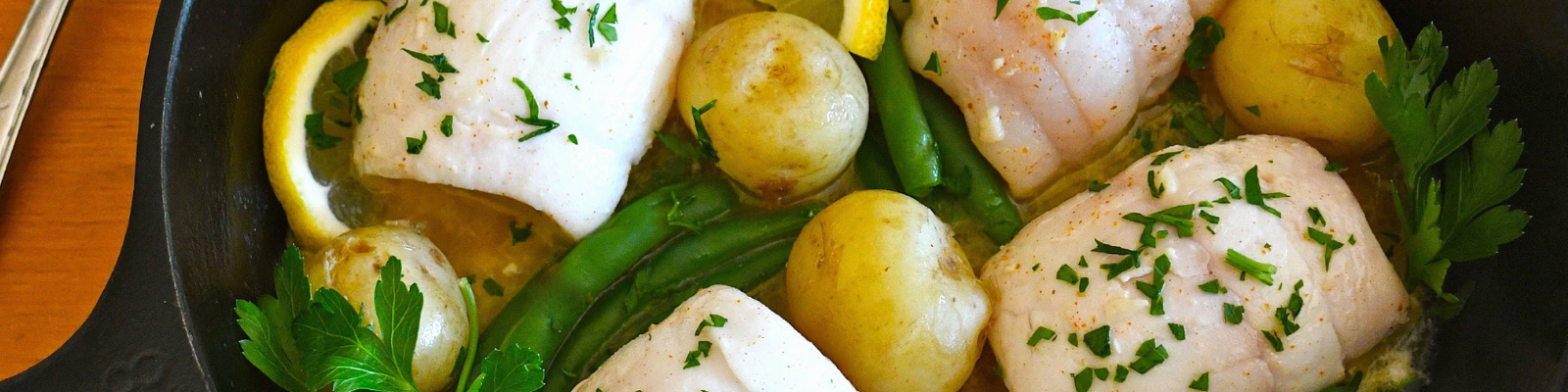 Skillet BBQ Sole for Two