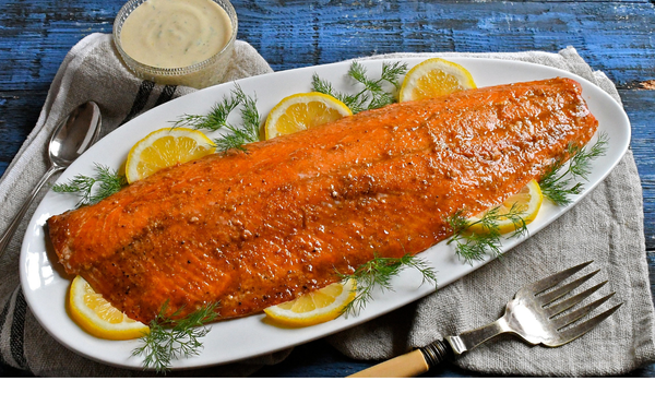 Sockeye Salmon with Maple, Spice and Lemon