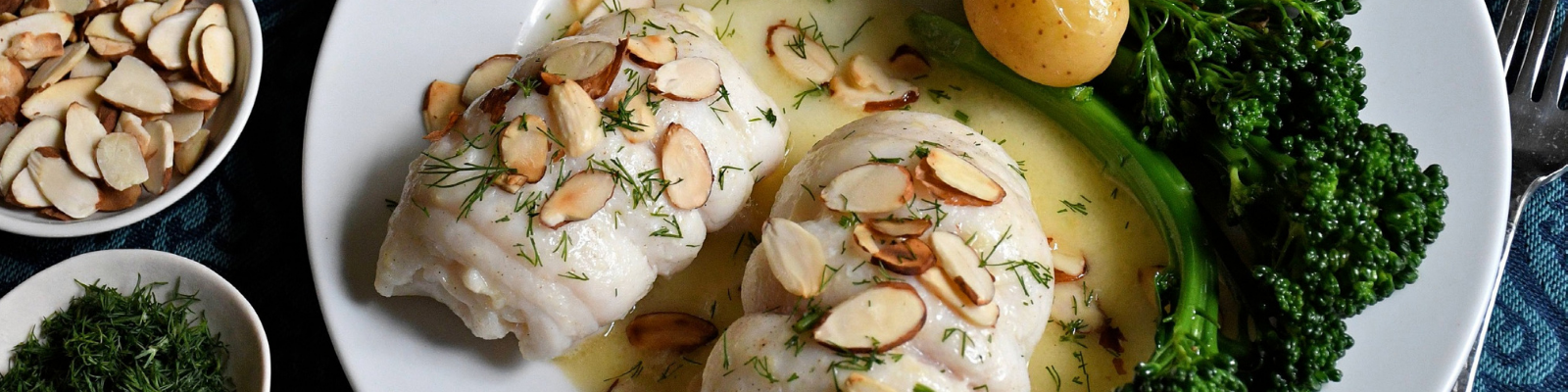 Sole Almandine with Orange and Dill