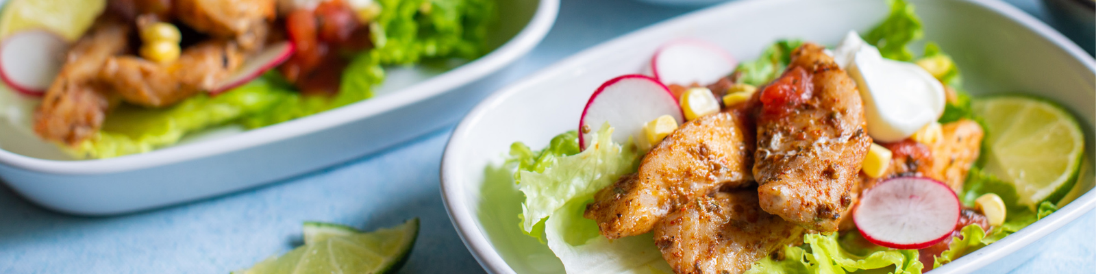 Tex-Mex-style Snapper Lettuce Wraps