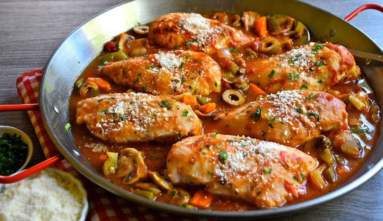 Chicken Breast Cacciatore