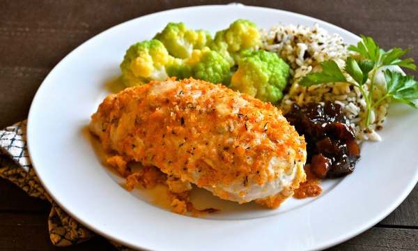 Tickler Cheddar Crusted Chicken Breast