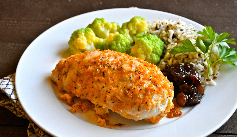 Tickler Cheddar Crusted Chicken Breast