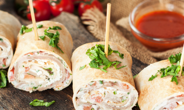 Turkey and Ham Wrap