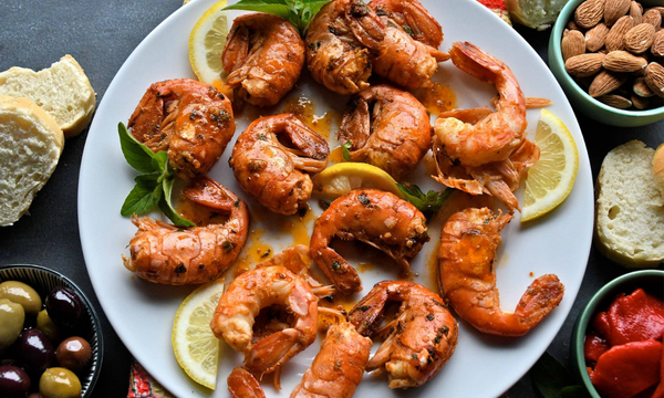 “Peel and Eat” Tapas-style Spot Prawns 