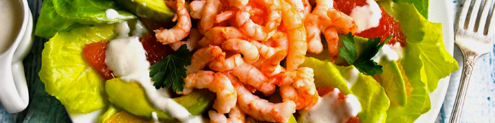 Shrimp Salad with Winter Citrus and Avocado