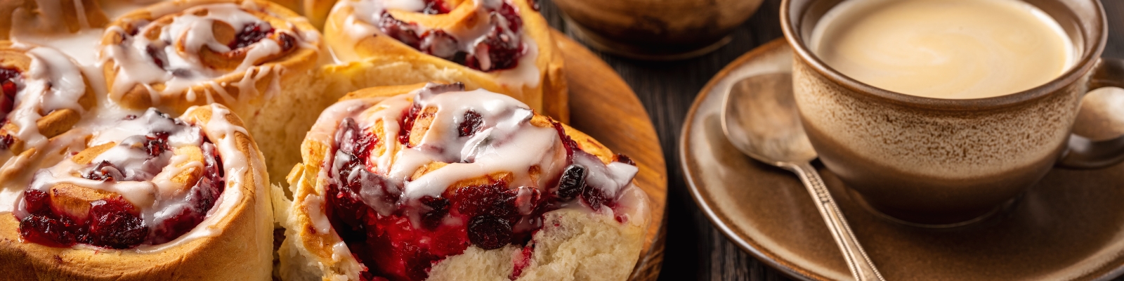 Cranberry & Orange Sweet Rolls