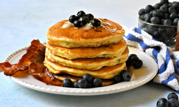 Summer Blueberry Pancakes