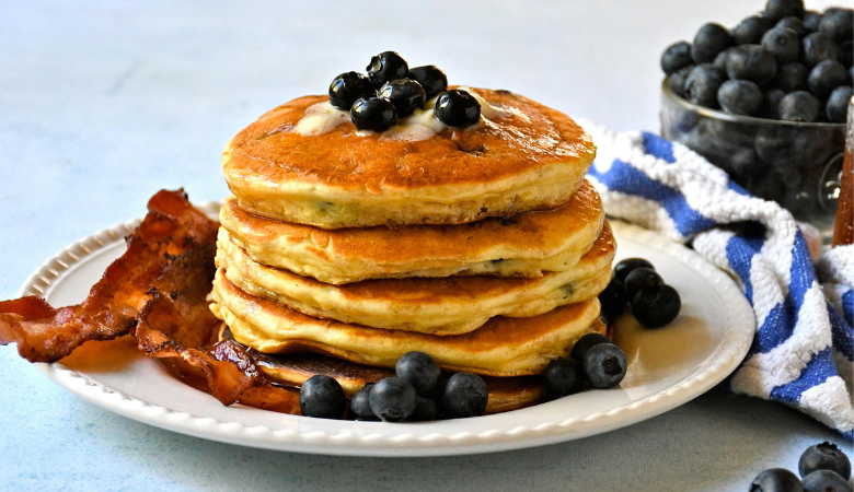 Summer Blueberry Pancakes