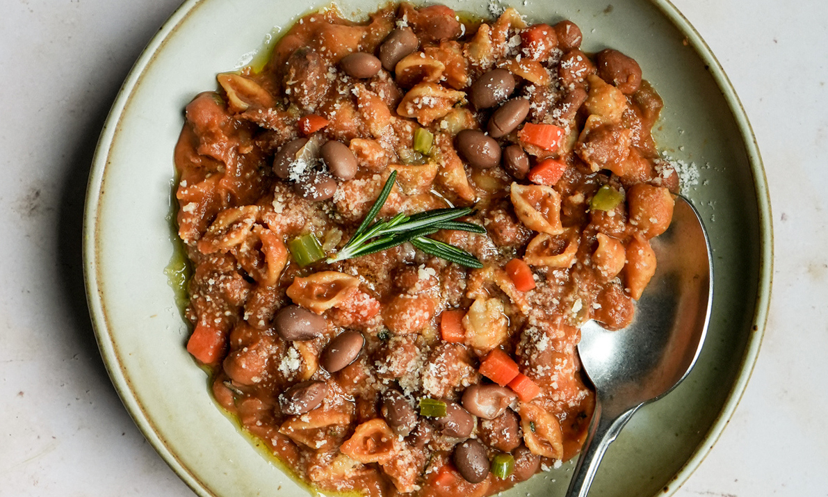 Bean and Pasta Soup