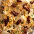 Maple Bacon BBQ Nachos