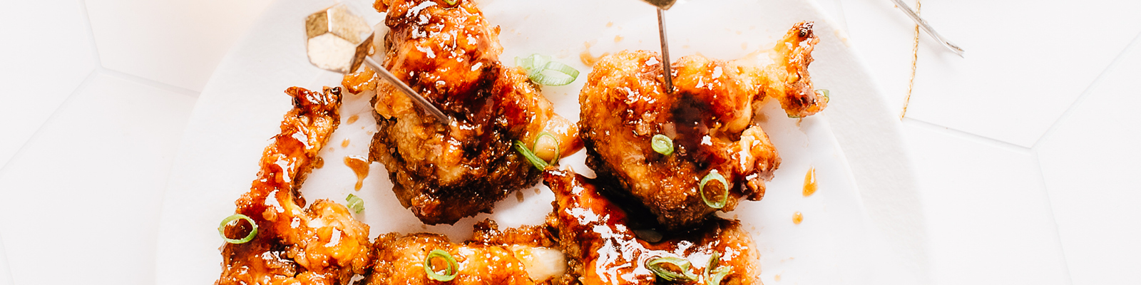 Sticky Cauliflower Wings