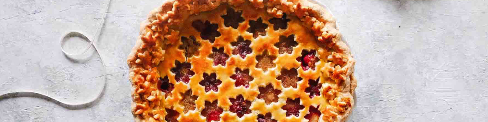 Cranberry Pear Pie