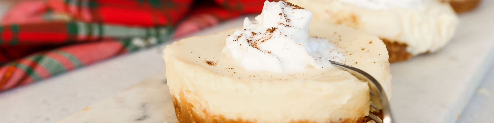 Mini Gingerbread Cheesecakes