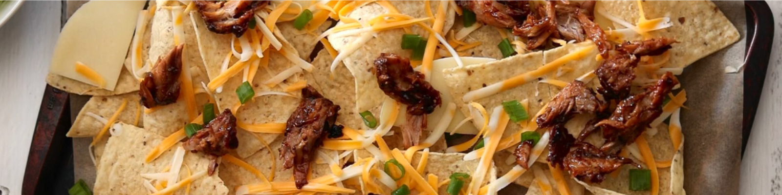 Maple Bacon BBQ Nachos