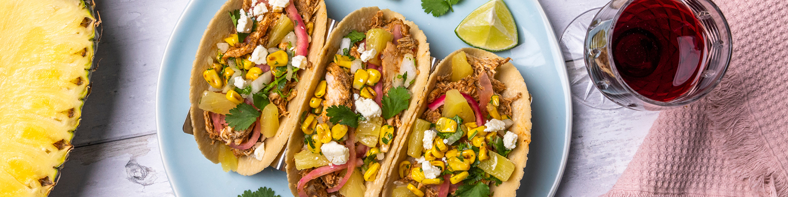 Pineapple Chicken Tacos