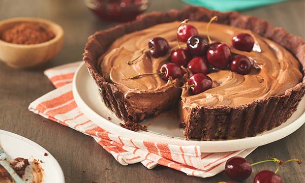 Black Forest Chocolate Mousse Tart