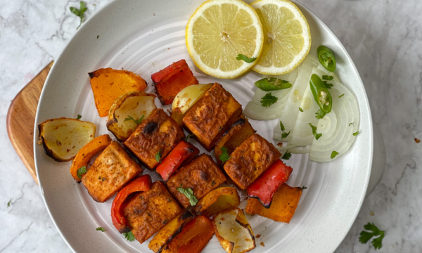 Tofu Tikka Skewers