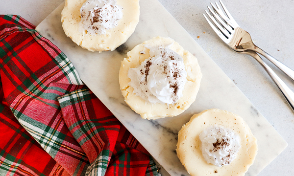 Mini Gingerbread Cheesecakes