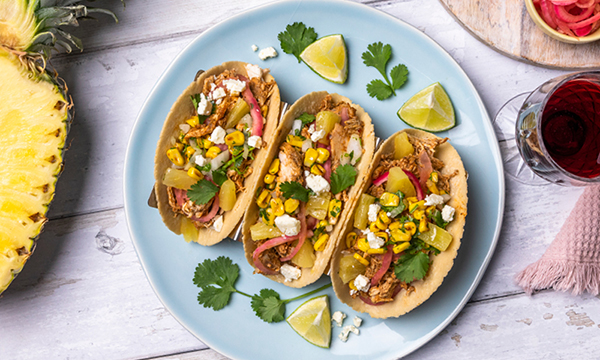 Pineapple Chicken Tacos