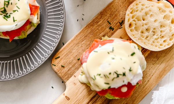 Smoked Salmon Eggs Benedict