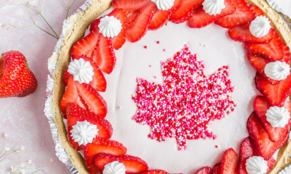 No-Bake Strawberry Cheesecake