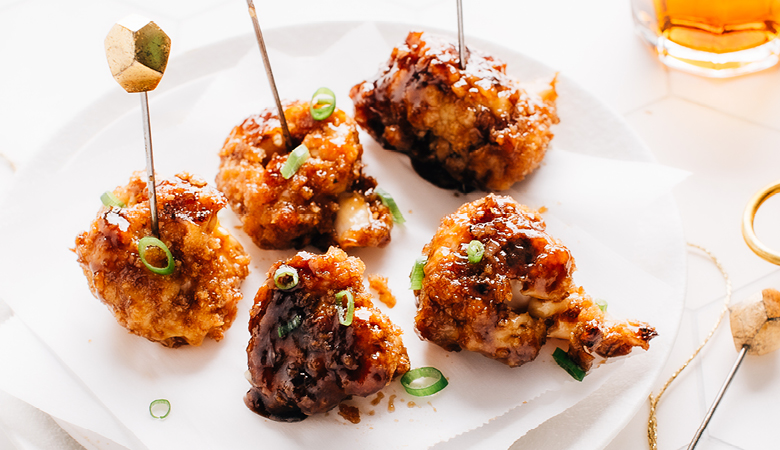 Sticky Cauliflower Wings