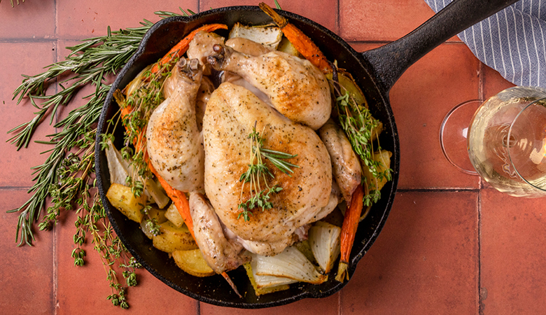 Lemon Thyme Roasted Chicken