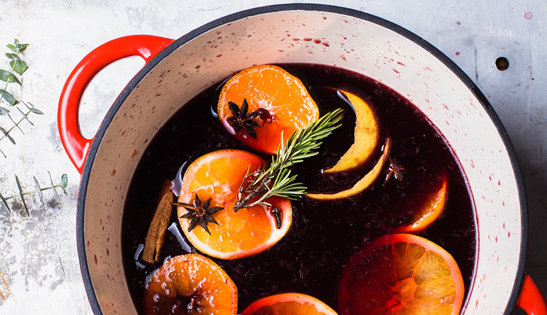 Citrus and Cider Mulled Wine