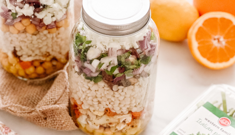 Couscous Salad in a Jar