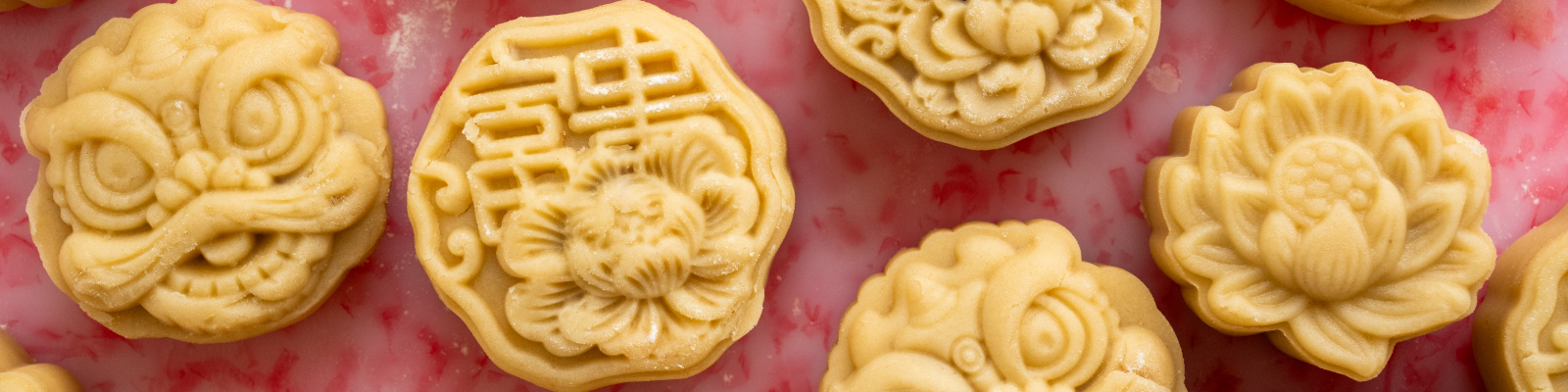 Coconut Taro Mooncakes