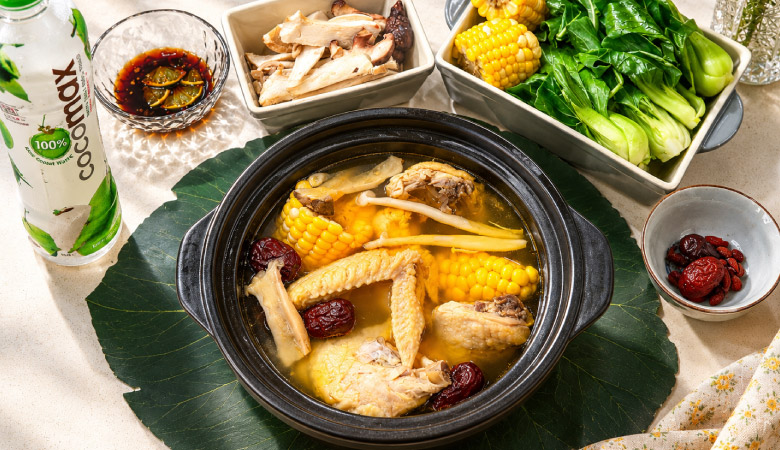 Coconut Chicken Hot Pot