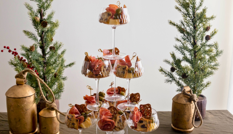 Holiday Charcuterie Tower
