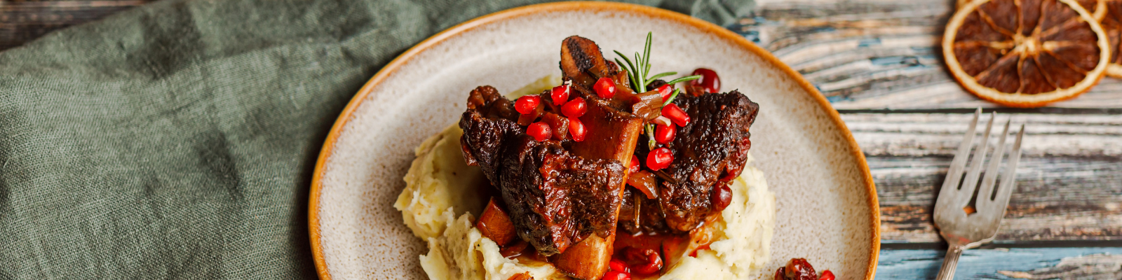 Cranberry Braised Short Ribs