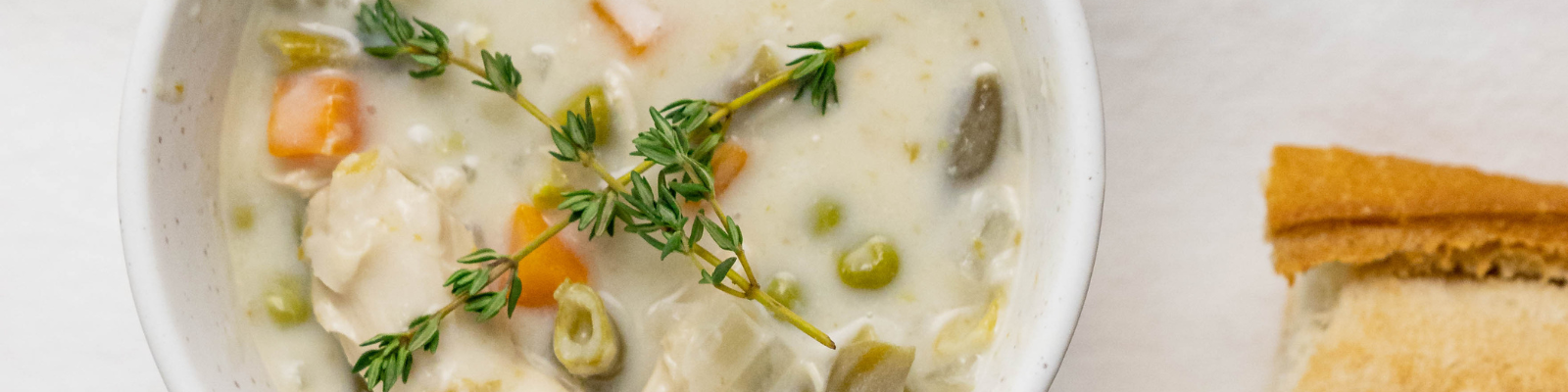 Creamy Chicken Pot Pie Soup