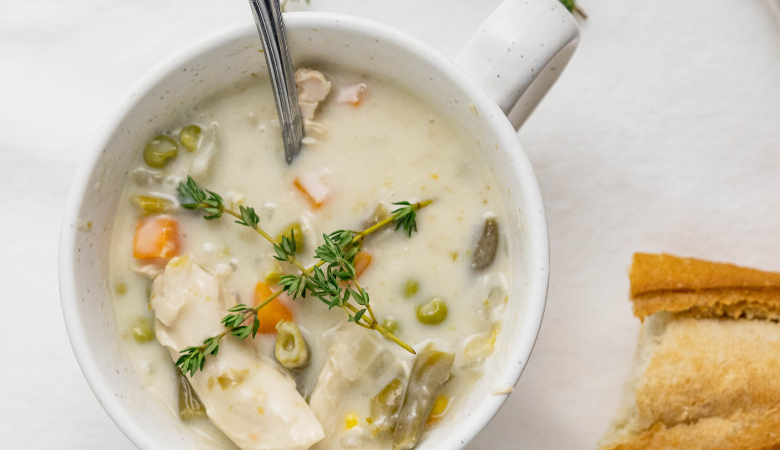 Creamy Chicken Pot Pie Soup