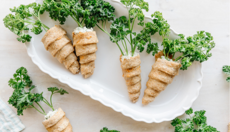 Gluten Free Gouda Carrot Rolls
